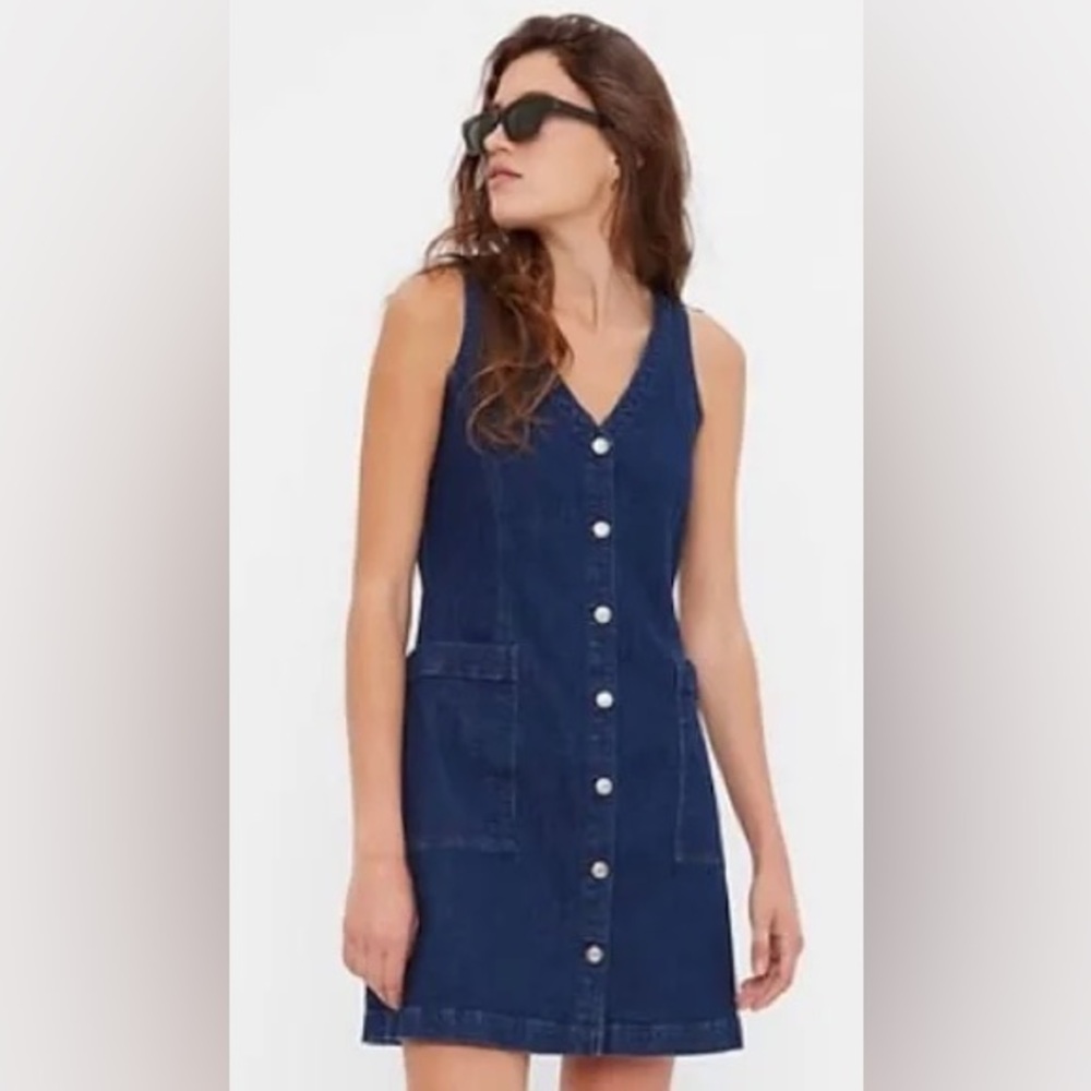 Denim Mini Dress NWT